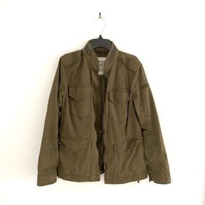 Abercrombie and Fitch Olive Utility jacket